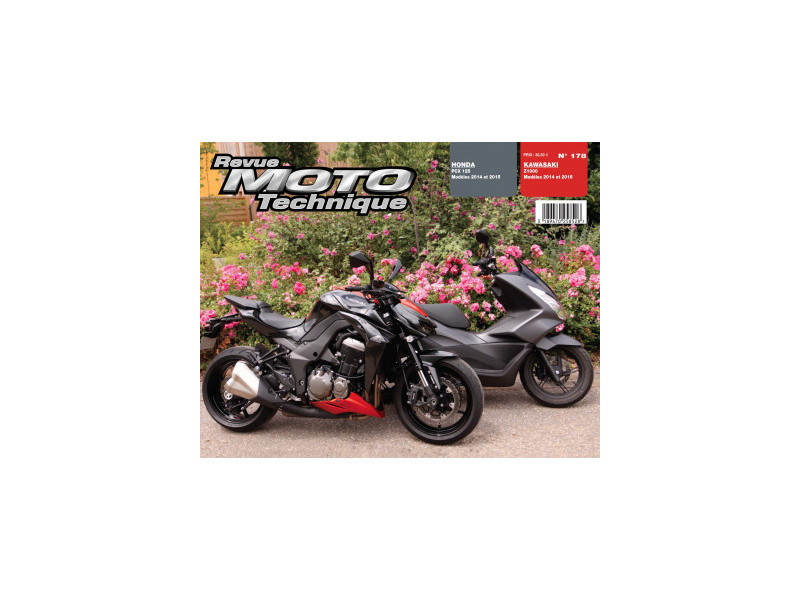RMT 178 KAWASAKI Z1000 (2014 à 2015) et HONDA PCX125 (2014 à 2015)