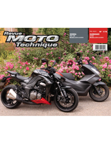 RMT 178 KAWASAKI Z1000 (2014 à 2015) et HONDA PCX125 (2014 à 2015)