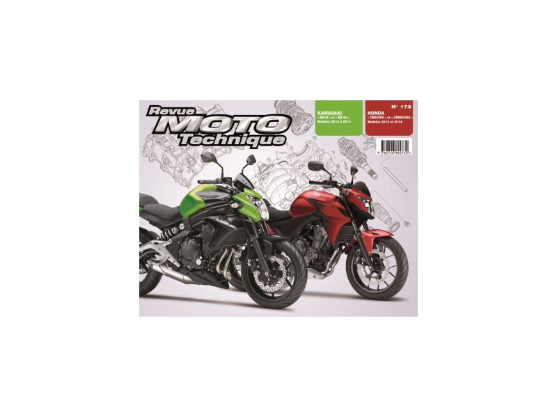 RMT 172 HONDA CB/CBR 500 (2013 à 2014) et KAWASAKI ER-6n/f 650 (2012 à 2014)