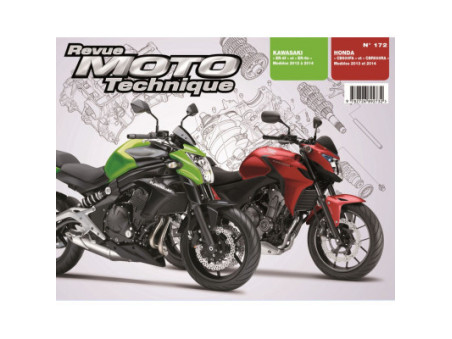 RMT 172 HONDA CB/CBR 500 (2013 à 2014) et KAWASAKI ER-6n/f 650 (2012 à 2014)