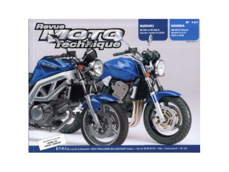 RMT 131.1 SUZUKI SV650 (2003) et HONDA CB900 F HORNET (2002 à 2003)