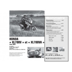 RMT 153.1 YAMAHA XP500 T-MAX (2008 à 2009) et HONDA XL700 V TRANSALP 2008 à 2009