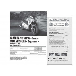 RMT 169 YAMAHA X-MAX250 (MBK SKYCRUISER) (2010-2013) et HONDA NC700 (2012-2013)