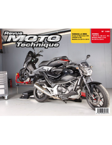 RMT 169 YAMAHA X-MAX250 (MBK SKYCRUISER) (2010-2013) et HONDA NC700 (2012-2013)