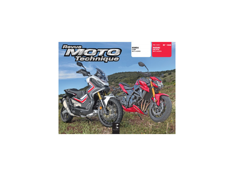 RMT 188 HONDA X-ADV 750 (2017 à 2018) et SUZUKI GSX-S 750 (2017 à 2018)