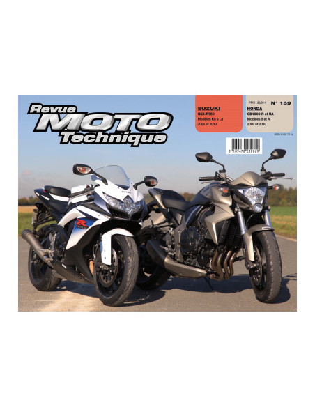 RMT 159.1 HONDA CB 1000 (2009 à 2010) et SUZUKI GSX-R 750 (2008 à 2010)