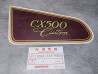 Décor autocollant coté gauche CX500 HONDA 83641-449-750ZA