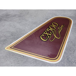Décor autocollant coté gauche CX500 HONDA 83641-449-750ZA