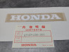 Revetement pelliculaire protecteur reservoir CBR1000 R/RA HONDA 17551-MFN-D00
