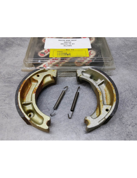 Jeu de machoires AR de NX250 XR250 79-81 XL250S HONDA 06430-KBR-003P