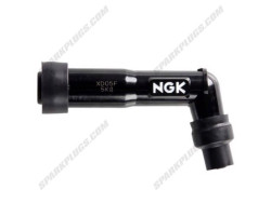 Anti-parasite noir  coudé NGK - XD05F
