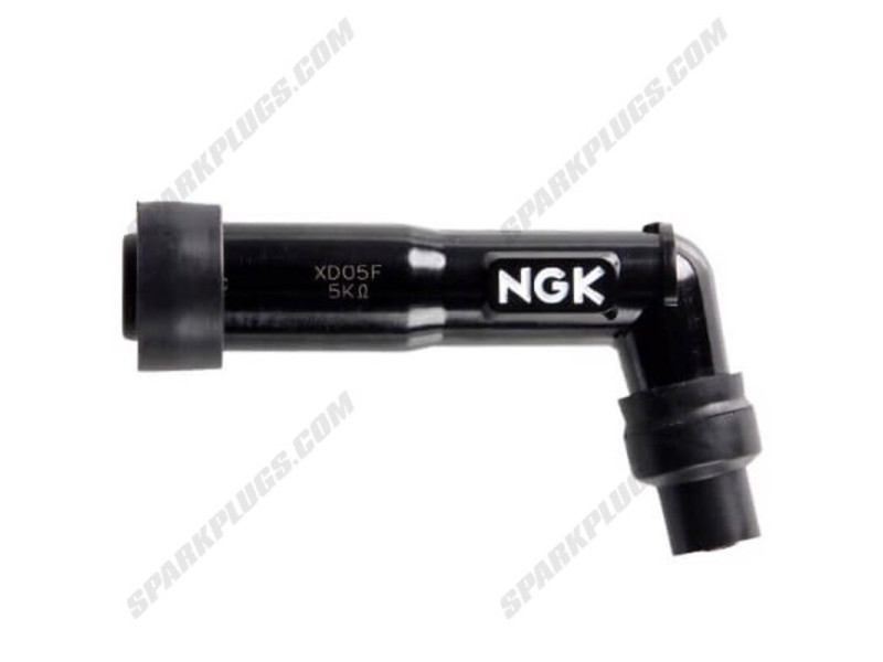 Anti-parasite noir  coudé NGK - XD05F
