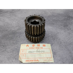 Pignon double boite vitesse seconde CB750 four HONDA 23431-300-010