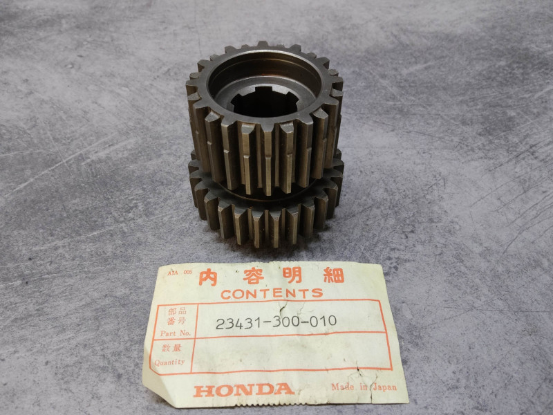 Pignon double boite vitesse seconde CB750 four HONDA 23431-300-010