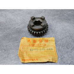 Pignon de 4ème CB100 K0-K2 CB125 S-S1 CL100 CL125 SL100 HONDA 23491-107-000