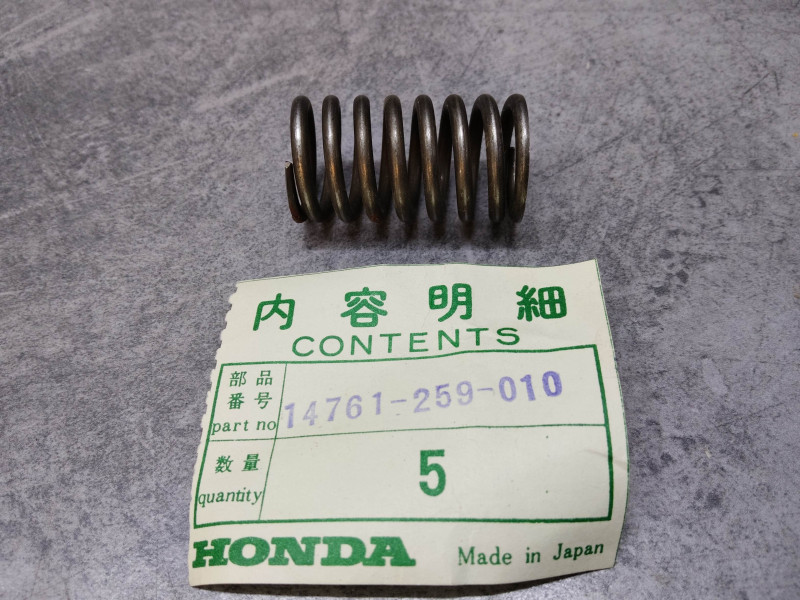 Ressort de soupape C72 C77 C78 CA72 CA77 CE71 60-64 HONDA 14761-259-010