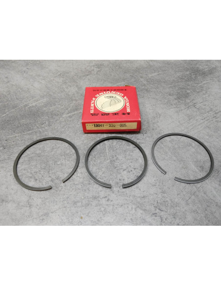 Jeu de segments CB125S SL125 cote 075 (D56.75) HONDA 13041-330-005