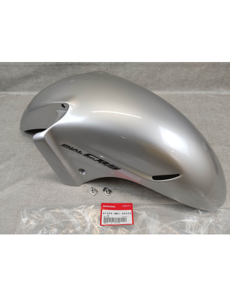 Garde boue avant gris NEUF CBR1100 XX super blackbird 2001 HONDA 61200-MAT-D50ZC