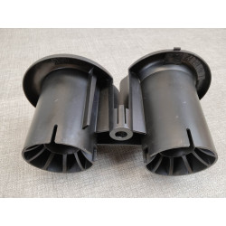 paire de cornets bridés côté droit CBR1000 RR FIREBLADE HONDA 17225-MEL-F21