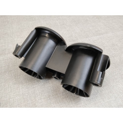 paire de cornets bridés côté droit CBR1000 RR FIREBLADE HONDA 17225-MEL-F21