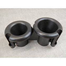 paire de cornets bridés côté droit CBR1000 RR FIREBLADE HONDA 17215-MEL-F21