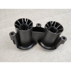 paire de cornets bridés côté droit CBR1000 RR FIREBLADE HONDA 17215-MEL-F21