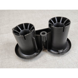 paire de cornets bridés côté droit CBR1000 RR FIREBLADE HONDA 17215-MEL-F21