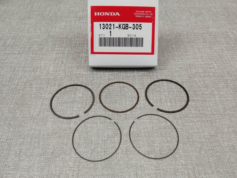 jeu de segment cote +0.25mm VT125C SHADOW et XL125 VARADERO HONDA 13021-KGB-305