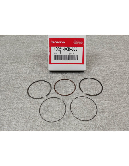 jeu de segment cote +0.25mm VT125C SHADOW et XL125 VARADERO HONDA 13021-KGB-305