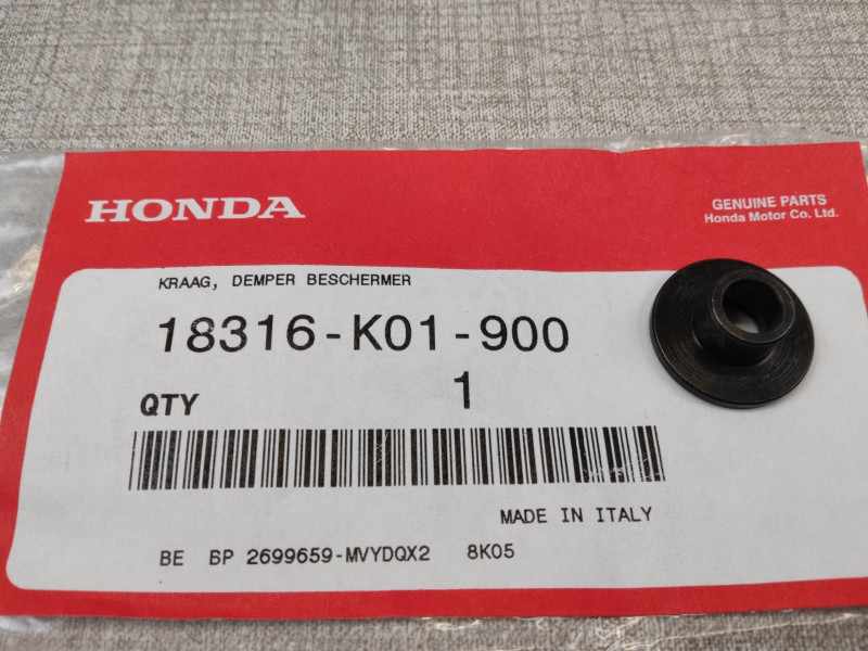 Entretoise épaulée HONDA 18316-K01-900