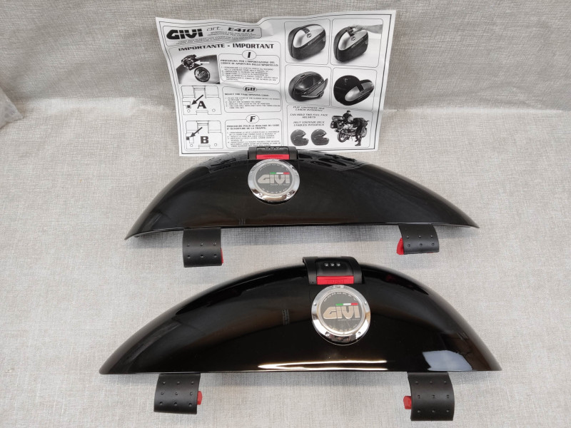 Couvercles GIVI E410 Noirs Remplacement Valise E41NS | Honda