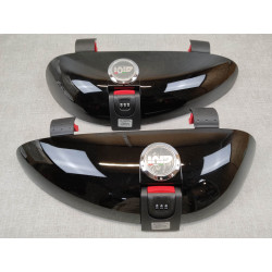 Couvercles GIVI E410 Noirs Remplacement Valise E41NS | Honda
