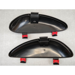Couvercles GIVI E410 Noirs Remplacement Valise E41NS | Honda