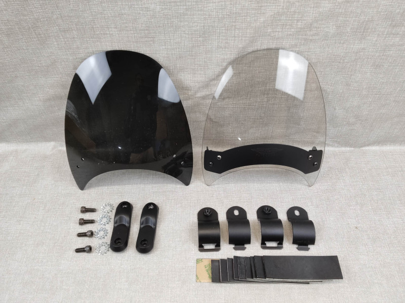 Pare-brise universel FLYSCREEN N2538 moto Honda | National Cycle
