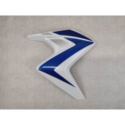 Écope droite radiateur Honda CB1000R 2015-2017 neuve blanc bleu