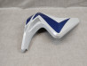 Écope droite radiateur Honda CB1000R 2015-2017 neuve blanc bleu