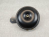 Klaxon moto noir adaptable 6V / 90mm de diamètre