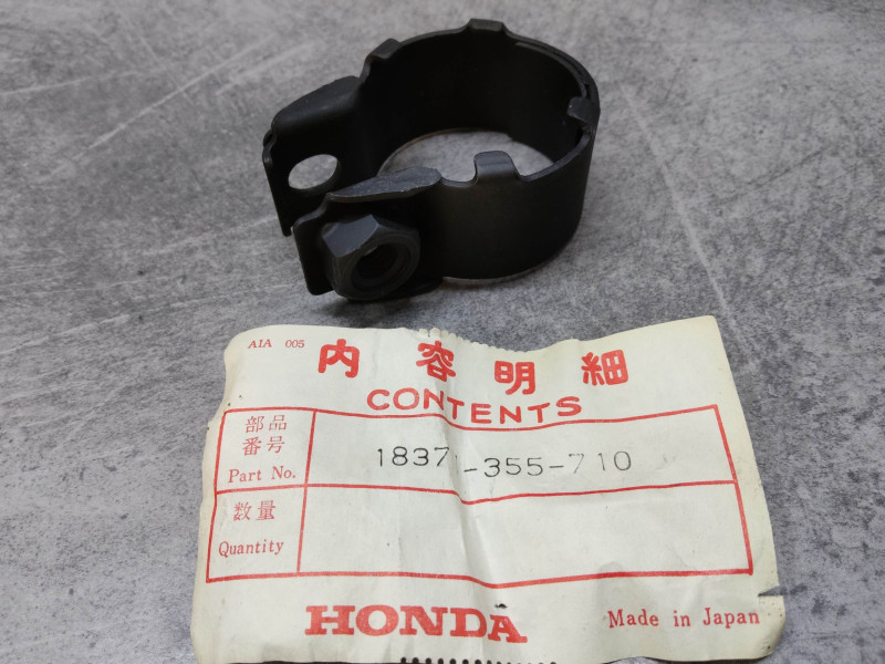 Collier du collecteur TL125 XL125S idem 18371428000 HONDA 18371-355-710