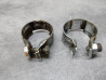 Paire de colliers de pot occasion CB250 CB360 HONDA 18300-369-COLLIERX2 OCC