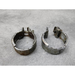 Paire de colliers de pot occasion CB250 CB360 HONDA 18300-369-COLLIERX2 OCC