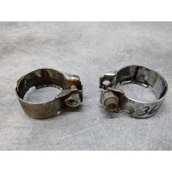 Paire de colliers de pot occasion CB250 CB360 HONDA 18300-369-COLLIERX2 OCC