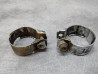 Paire de colliers de pot occasion CB250 CB360 HONDA 18300-369-COLLIERX2 OCC