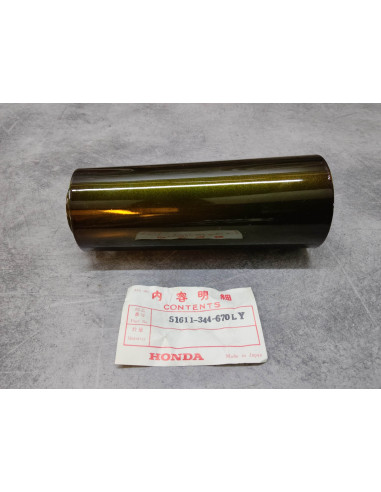 Tube cache fourche vert olive pour honda CB350K4 coté D ou G HONDA 51611344670L