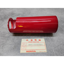Tube cache fourche 350four / CB250-350K4 coté D HONDA 51611-344-670HX