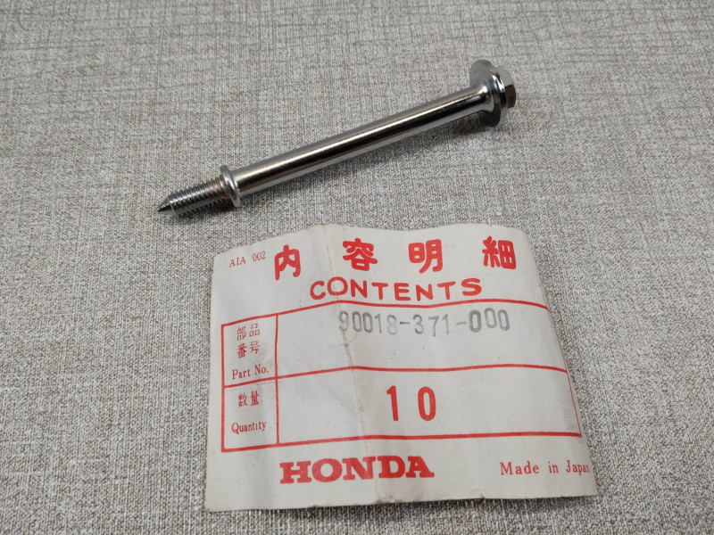 Vis épaulée de cache culbuteur HONDA GL1000 1100 M6x63.2 90018-371-000