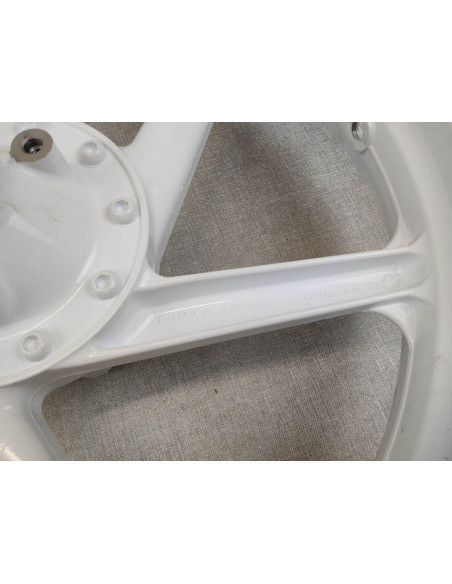 Roue arrière blanche neuve NSR125R 1989 ORIGINE HONDA 42610-KY4-325ZB