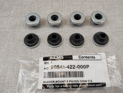 Kit de 8 caoutchouc de vis de cache culbu  CB750 KZ HONDA 90541-422-000P