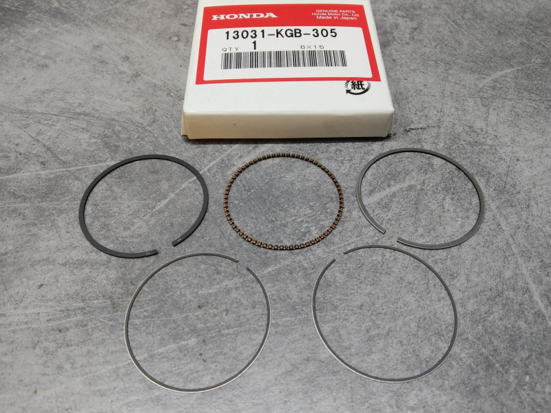 Jeu de segments VT125 C/C2 99-06 XL125V 02-11 HONDA 13031-KGB-305