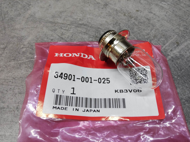 Ampoule de phare 6V15/15WL HONDA 34901-001-025