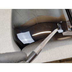 Couvercle droit OCCASION GL1800 GOLDWING noir (rayures) HONDA 81221-MCA-000ZA